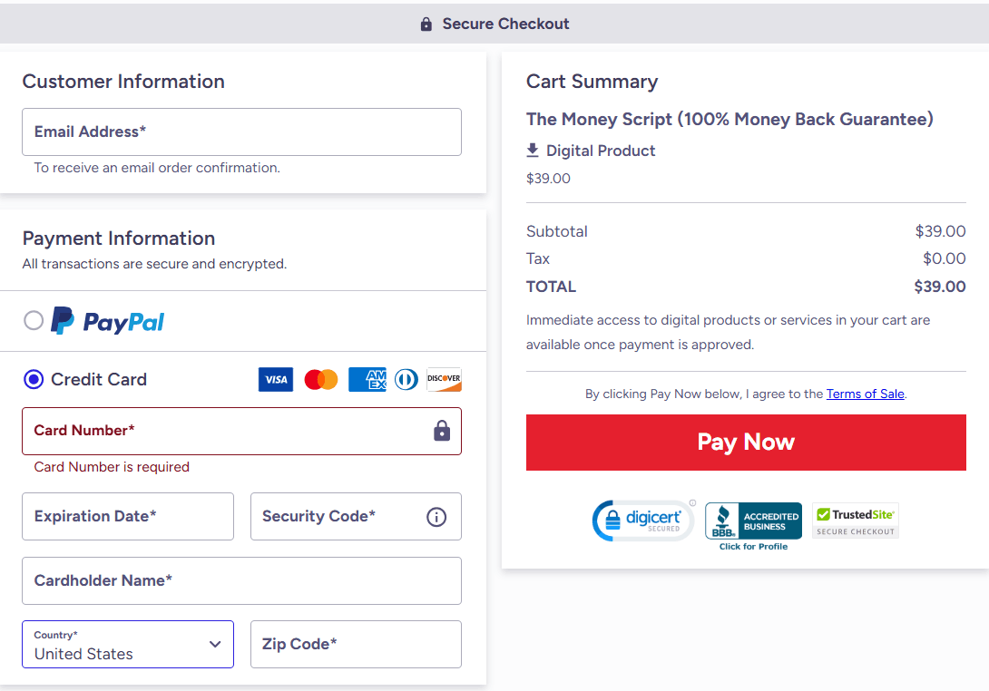 The Money Script Official Buy